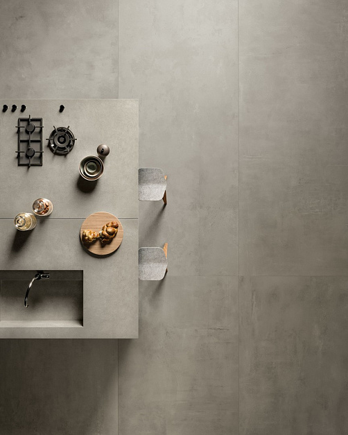 Плитка керамогранит Boost Grey 75x75 Matt (1,125 кв.м.) под бетон