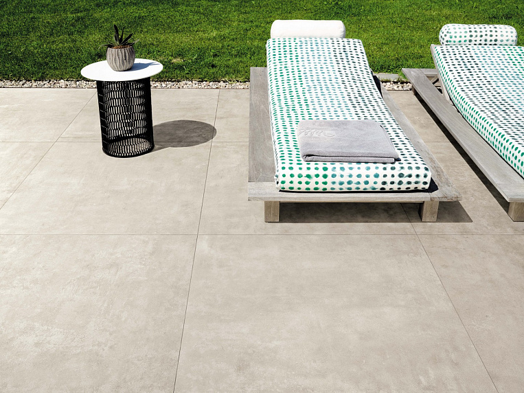 Плитка керамогранит Boost White 60x120 Matt (1,44 кв.м.) под бетон