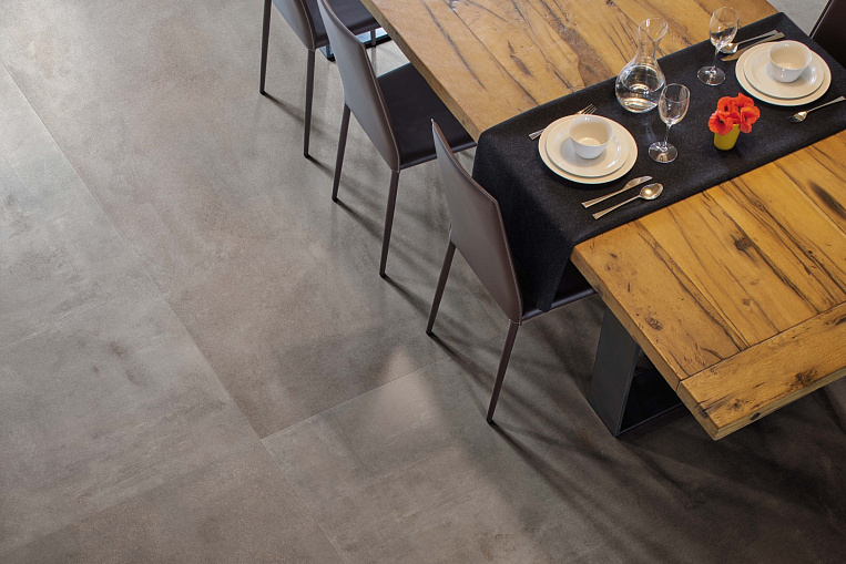 Плитка керамогранит Boost Grey 75x75 Matt (1,125 кв.м.) под бетон