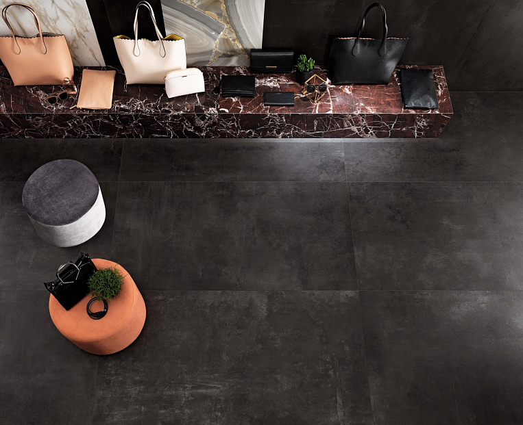 Плитка керамогранит Boost Tarmac 60x60 Matt (1,08 кв.м.) под бетон